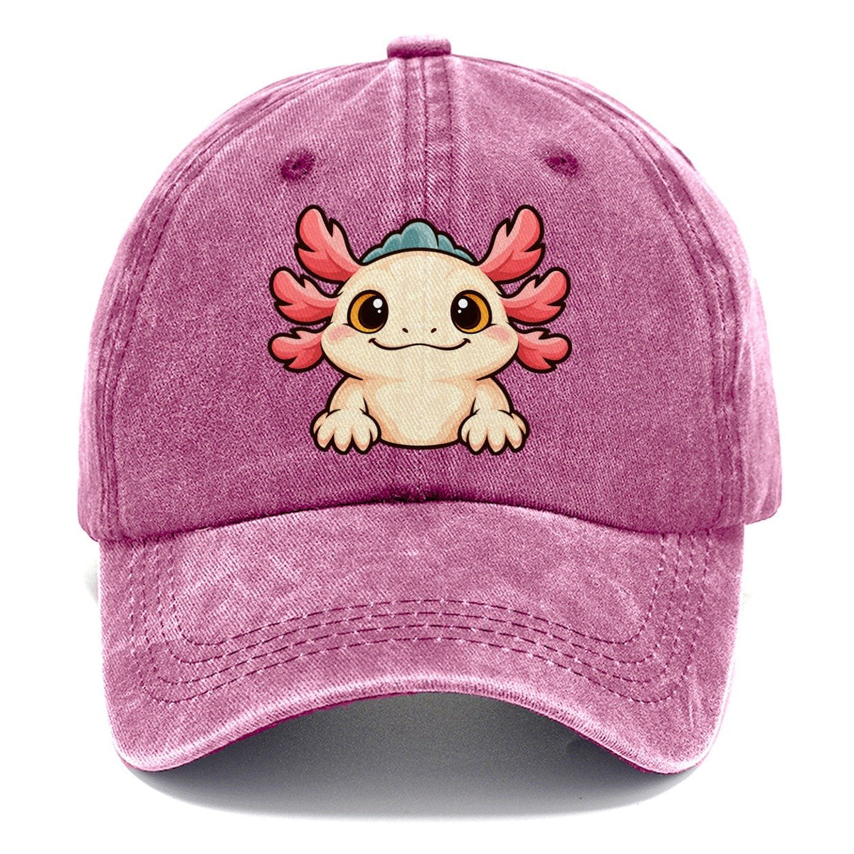 Tank Room Axolotl Aquarium Keeping Classic Cap – Dusty Rose