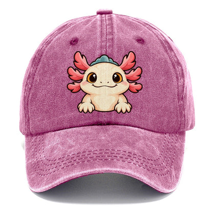 Tank Room Axolotl Aquarium Keeping Classic Cap – Dusty Rose