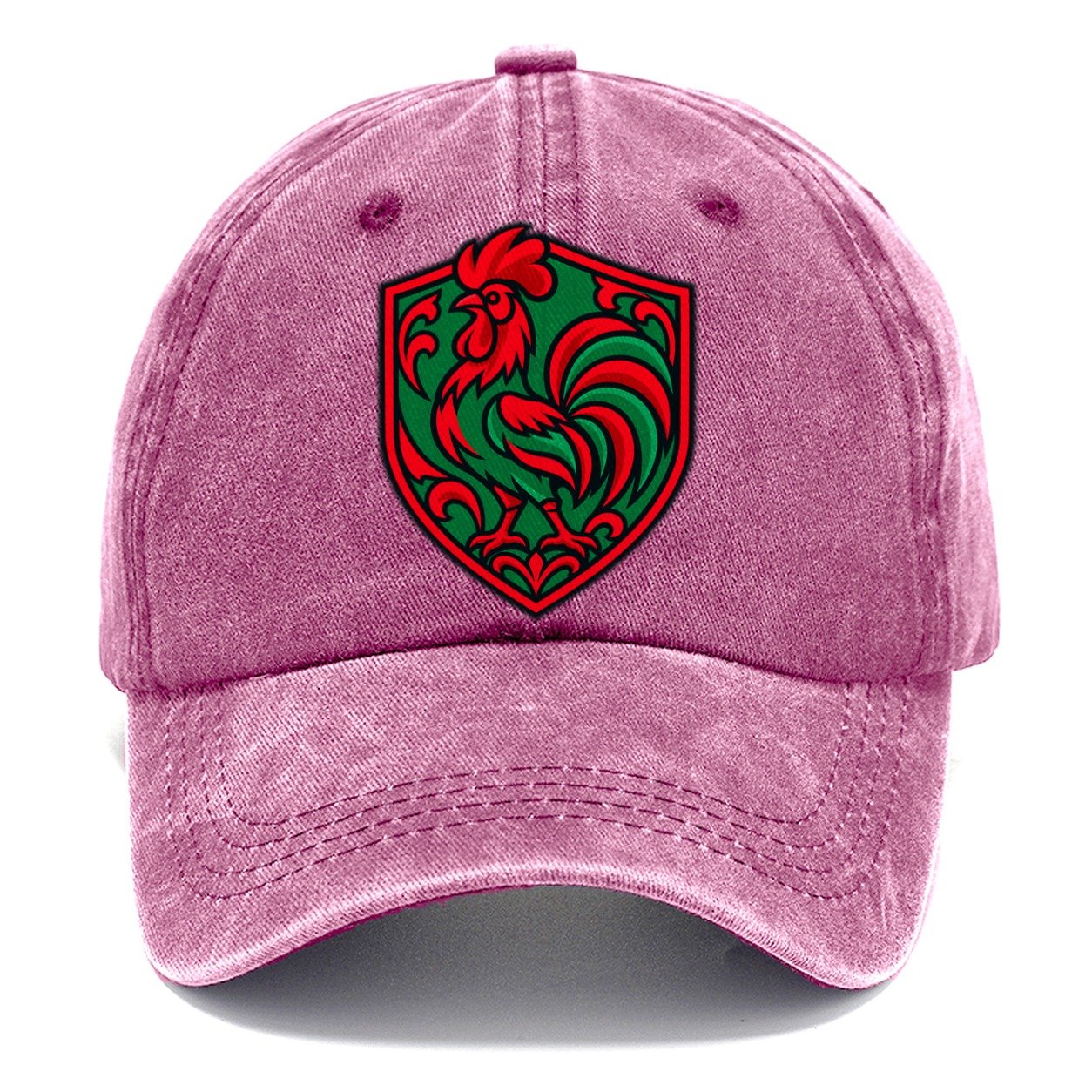 Portugal Minimal Emblem Country Logos Classic Cap – Dusty Rose
