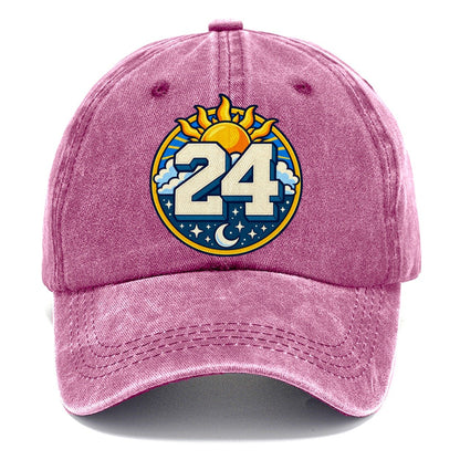 All Day Every Hour Number Club Classic Cap – Dusty Rose