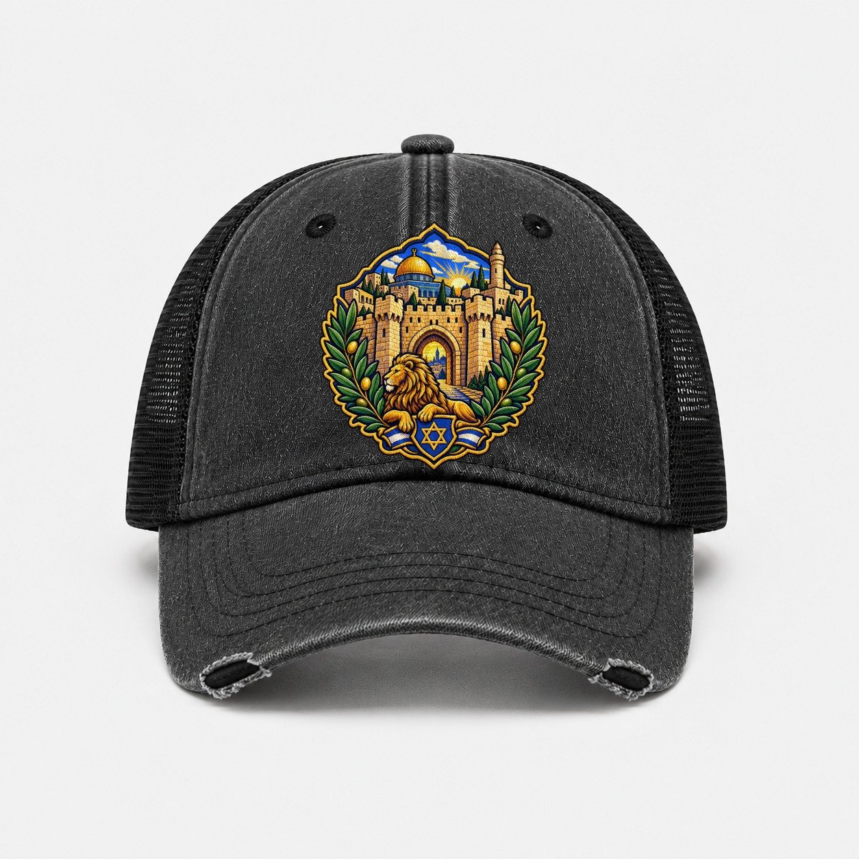 Black — front view