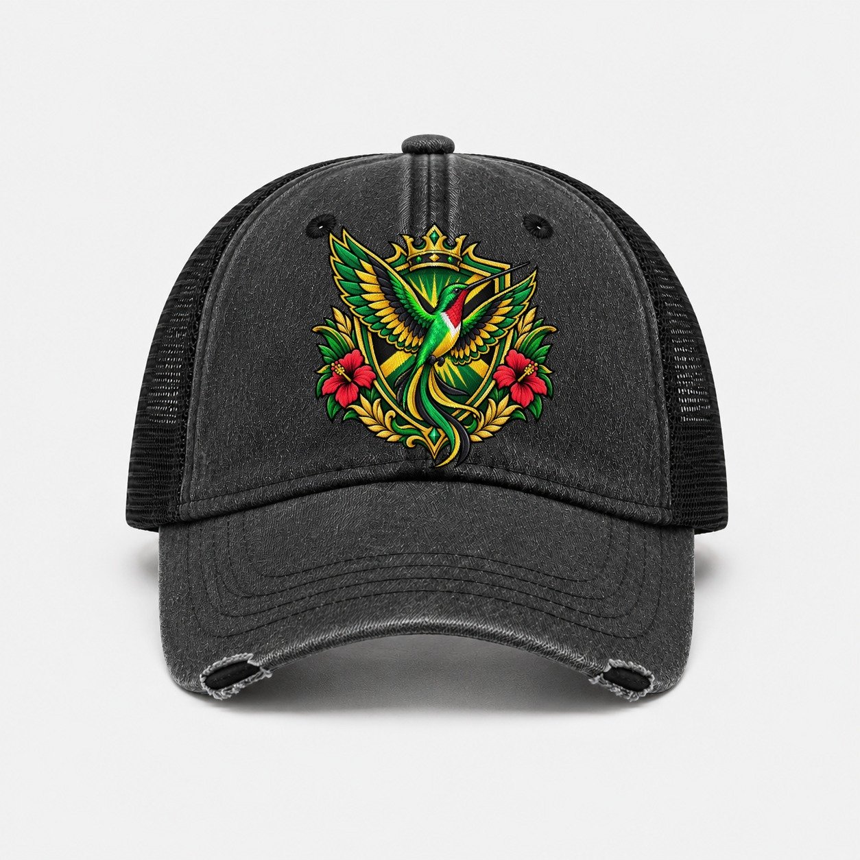 Black — front view