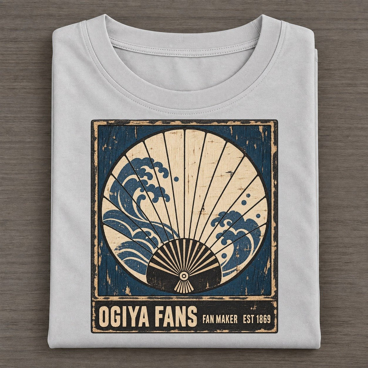 Ogiya Fan Makers Noren Trade Co Classic T-shirt – Grey