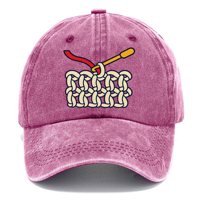 Hook And Yarn Diagram Yarn Crafts Classic Cap – Dusty Rose
