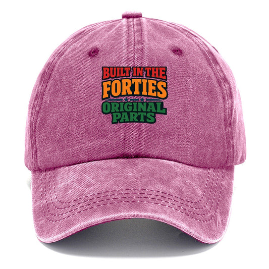 Built In The Forties Original Parts Classic Cap – Dusty Rose