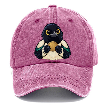 Magpie With A Find Treasure Hunting Classic Cap – Dusty Rose