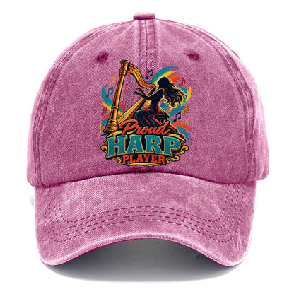 Proud Harp Player Music Instruments Classic Cap – Dusty Rose