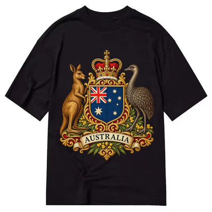 Heritage Coat Badge Classic T-shirt – Black