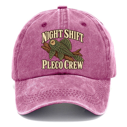 Night Shift Pleco Crew Aquarium Keeping Classic Cap – Dusty Rose