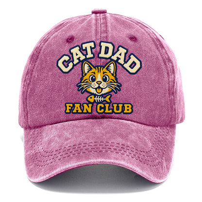 Cat Dad Fan Club Classic Cap – Dusty Rose