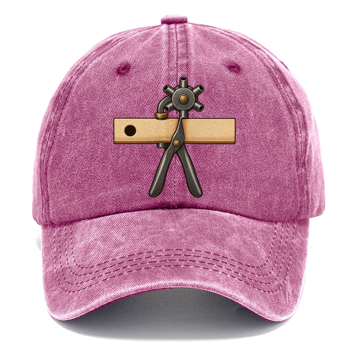 Punch And Strap Leathercraft Classic Cap – Dusty Rose
