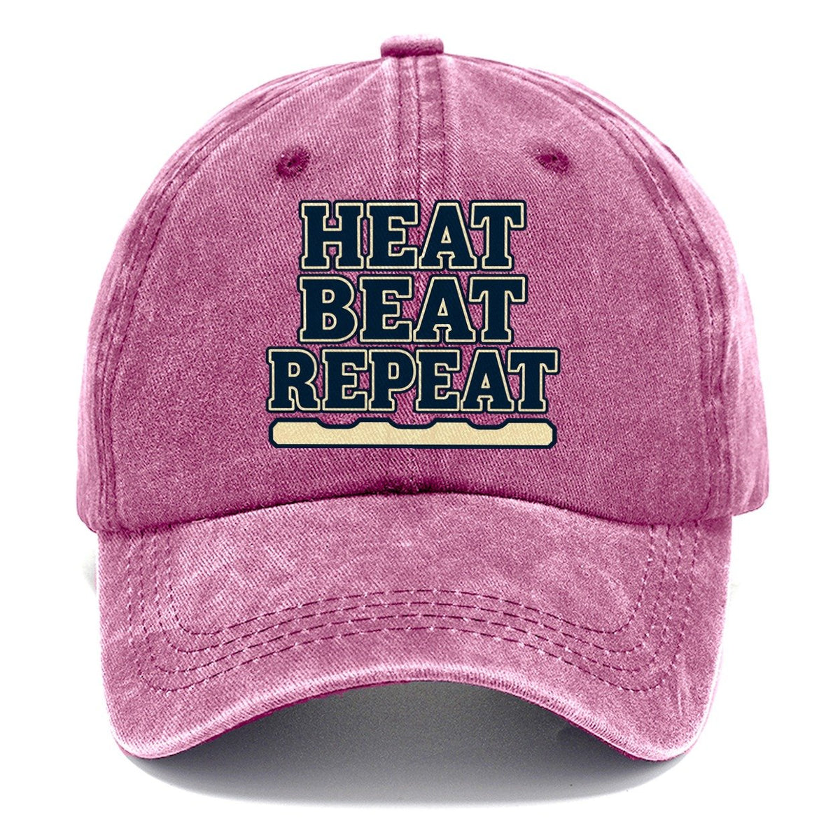 Heat Beat Repeat Blacksmithing Classic Cap – Dusty Rose