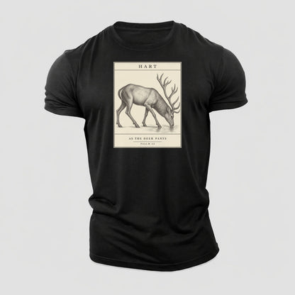 Hart Specimen Plate Creature Canticle Cotton T-Shirt – Black