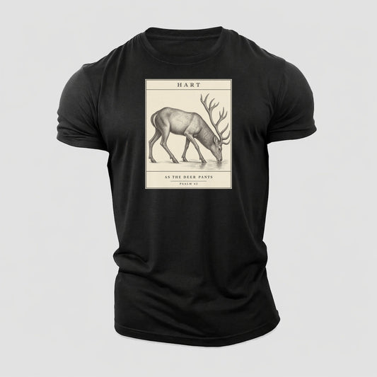 Hart Specimen Plate Creature Canticle Cotton T-Shirt – Black