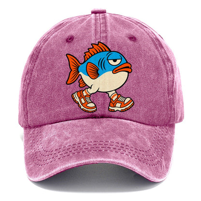 Fish With Legs Crazy Styles Classic Cap – Dusty Rose