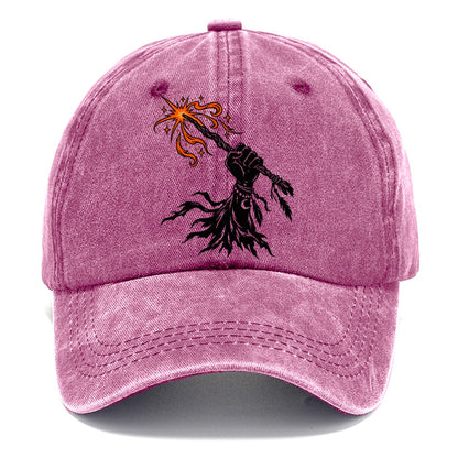 Witch Power Fist Witch Magic Classic Cap – Dusty Rose