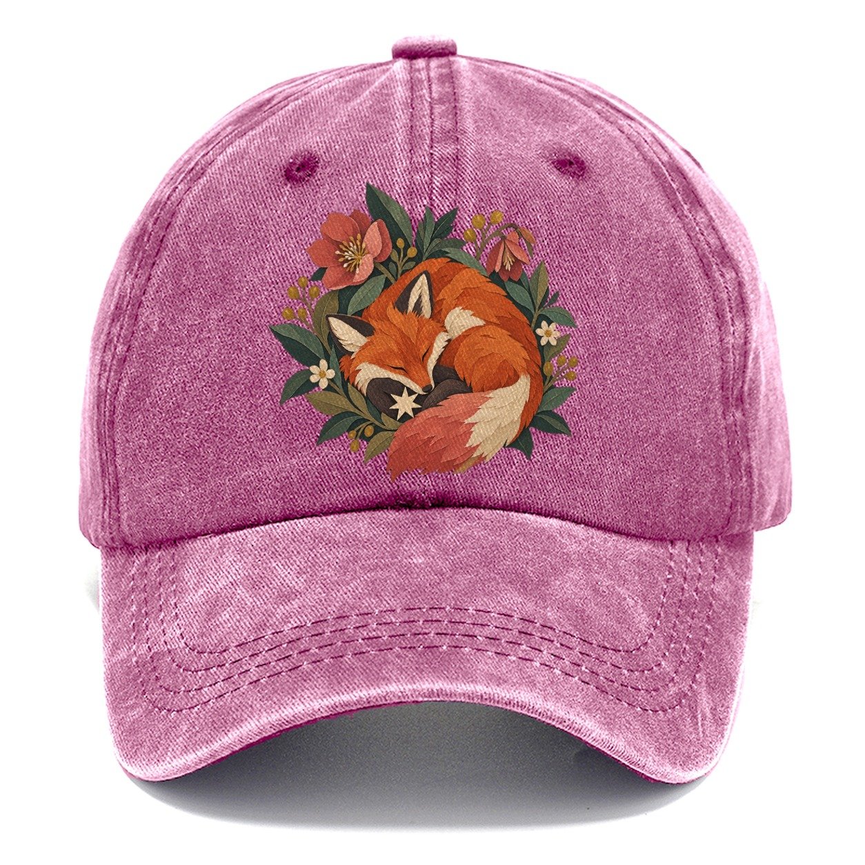 Sleeping Fox Star Nest Gentle Wild Classic Cap – Dusty Rose