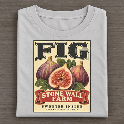 Fig Orchard Crate Classic T-shirt – Grey