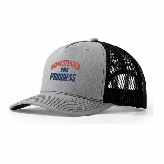 Homesteader Progress Trucker Hat – Sport Grey Black