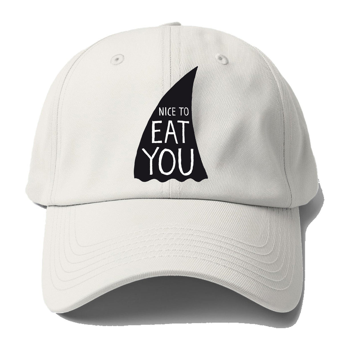 Nice To Eat You Baseball Cap – Off White