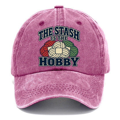 The Stash Is The Hobby Yarn Crafts Classic Cap – Dusty Rose