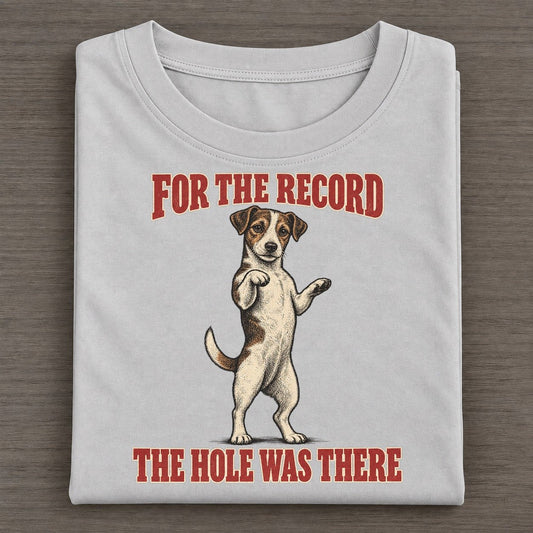 Jack Russell Terrier Dog Declarations Classic T-shirt – Grey