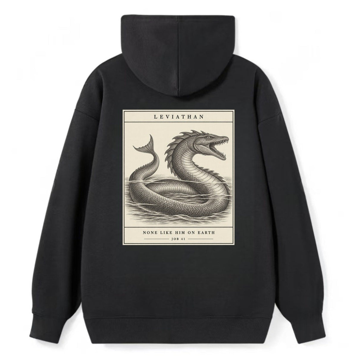 Leviathan Specimen Plate Creature Canticle Classic Pullover Hoodie – Black