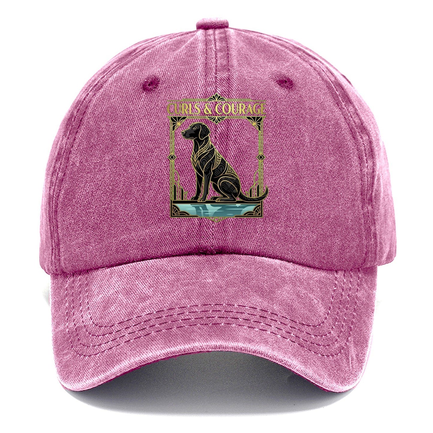 Curls And Courage Classic Cap – Dusty Rose