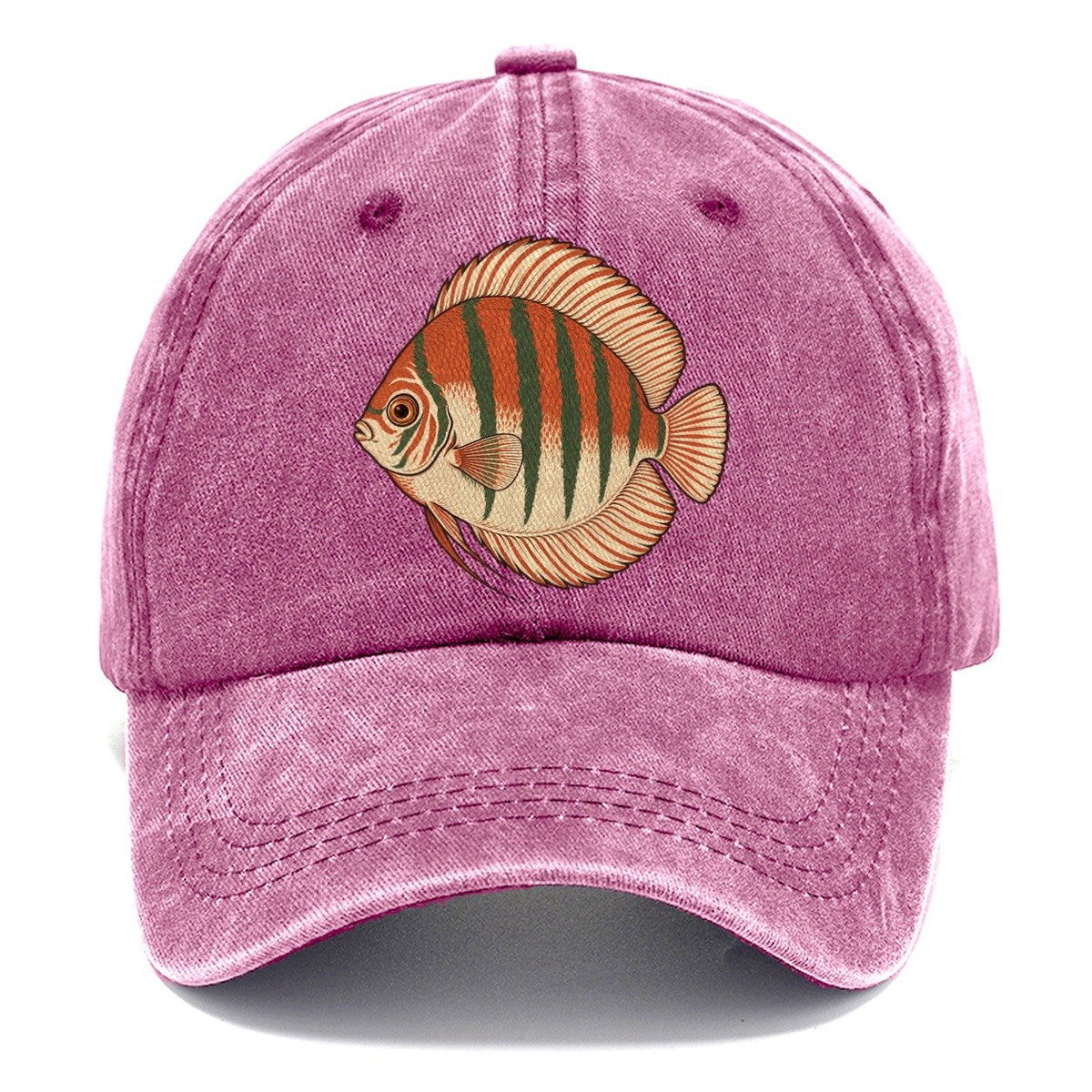Discus Profile Study Aquarium Keeping Classic Cap – Dusty Rose