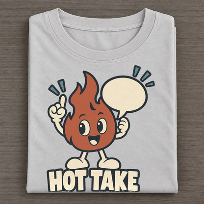 Hot Take Familiar Punchlines Classic T-shirt – Grey