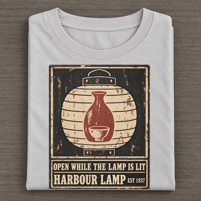 Harbour Lamp Izakaya Rules Classic T-shirt – Grey