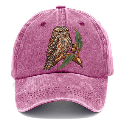 Tawny Frogmouth And Gum Nuts Australia Cultural Icons Classic Cap – Dusty Rose