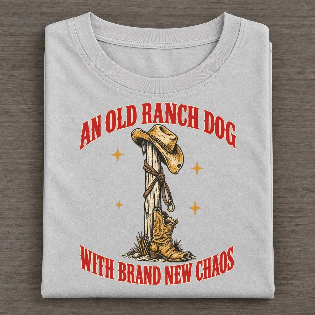 With Brand New Chaos Unhinged Affirmations Classic T-shirt – Grey