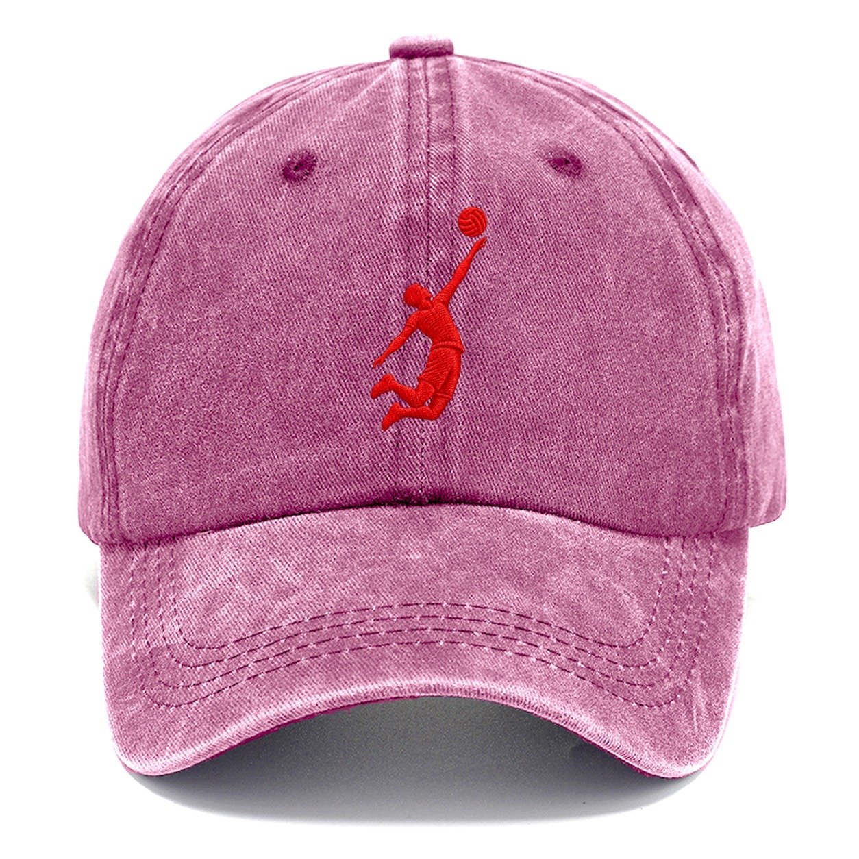 Volleyball Jump Serve Micro Motion Mark Classic Cap – Dusty Rose