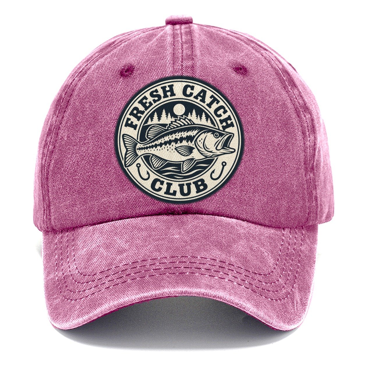 Fresh Catch Club Fishing Elegant Classic Cap – Dusty Rose