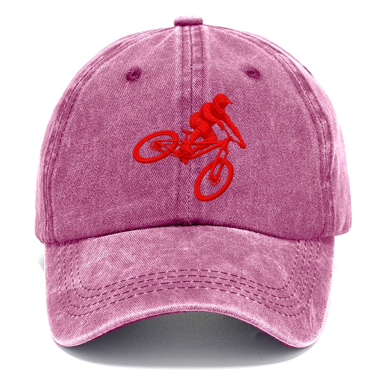 Mountain Biker Airborne Whip Micro Motion Mark Classic Cap – Dusty Rose