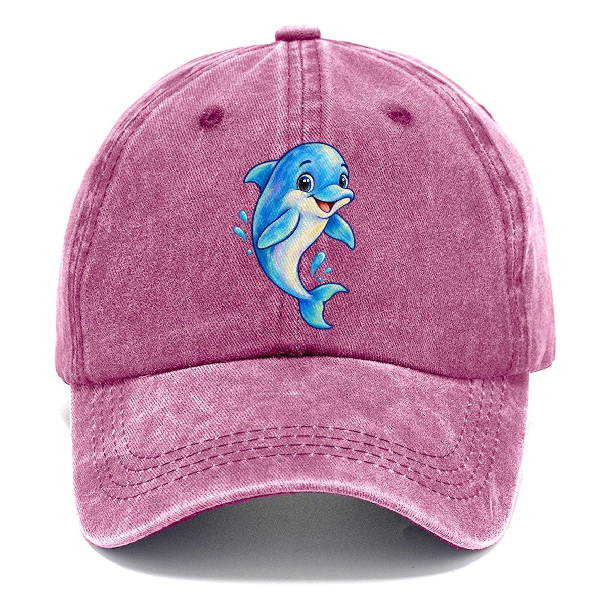 Dolphin Friendly Leap Sea Sprite Classic Cap – Dusty Rose