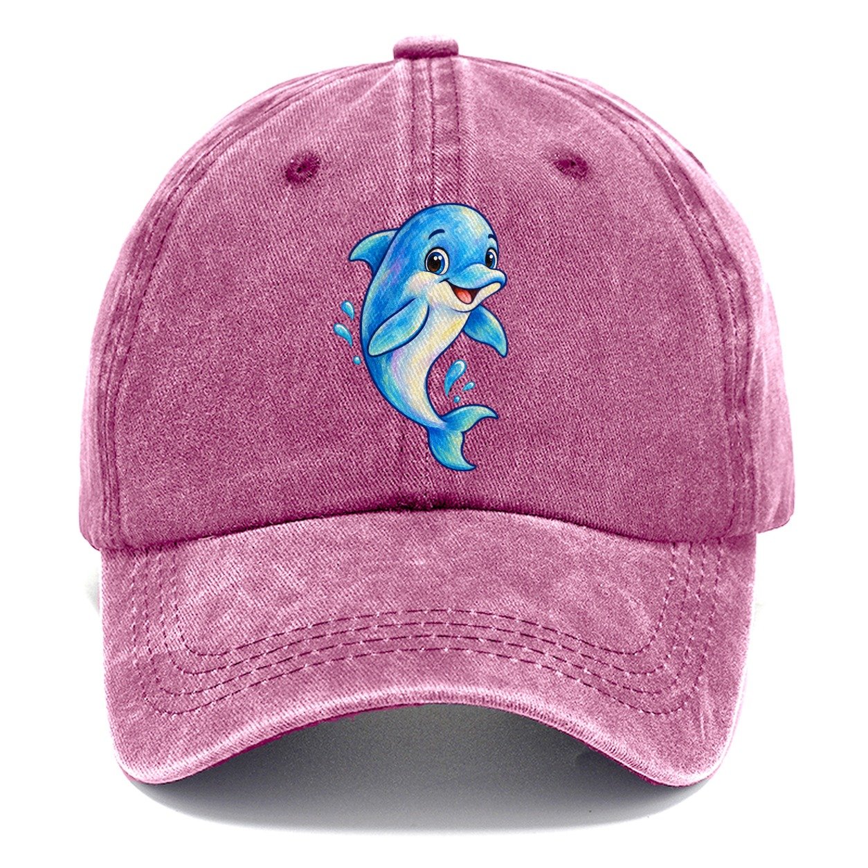 Dolphin Friendly Leap Sea Sprite Classic Cap – Dusty Rose