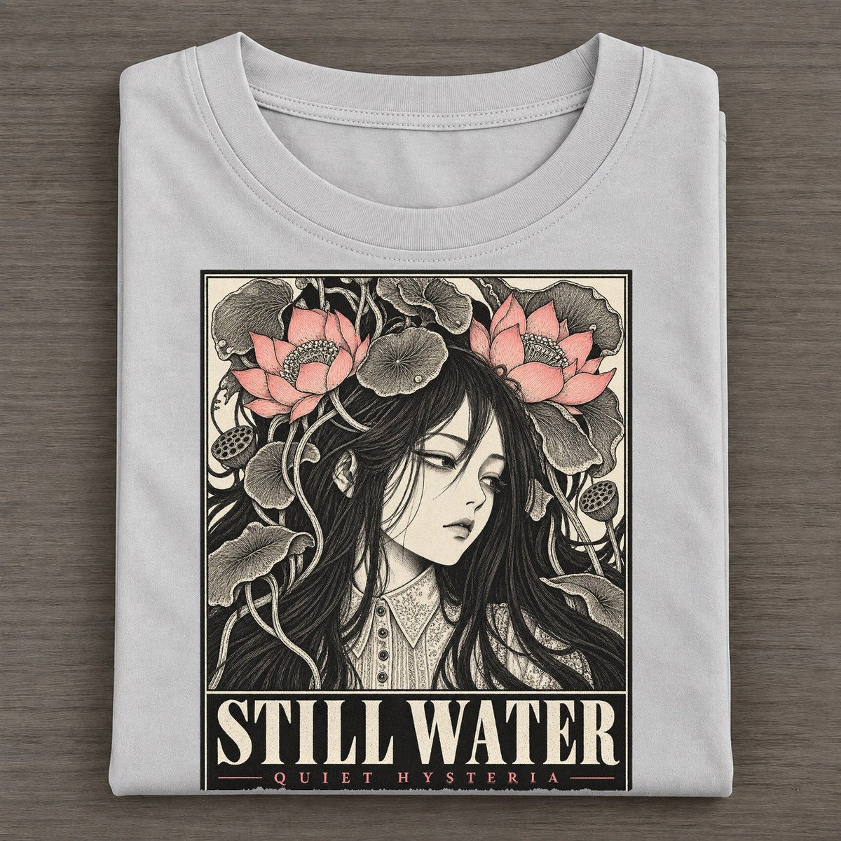 Still Water Quiet Hysteria Classic T-shirt – Grey