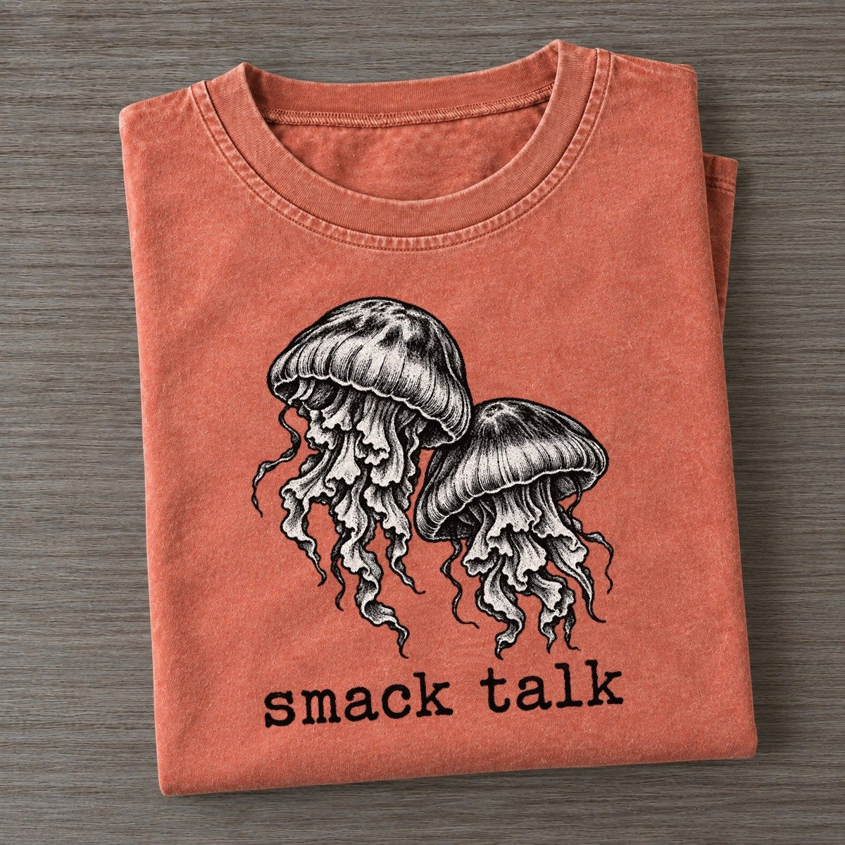 Smack Talk Collective Nouns Vintage T-shirt – Terracotta