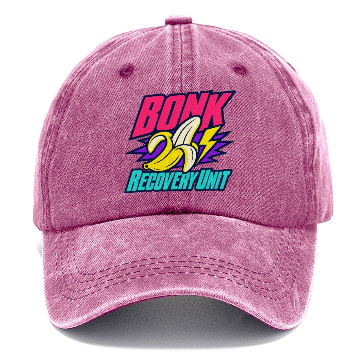 Bonk Recovery Unit 90S Running Clubs Classic Cap – Dusty Rose