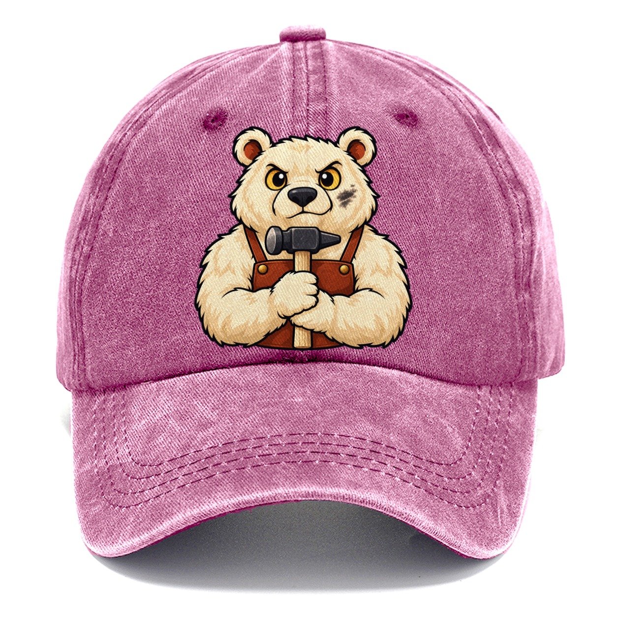 Forge Bear Blacksmithing Classic Cap – Dusty Rose