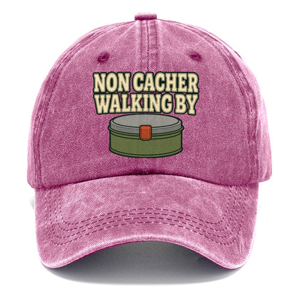 Non Cacher Walking By Geocaching Classic Cap – Dusty Rose
