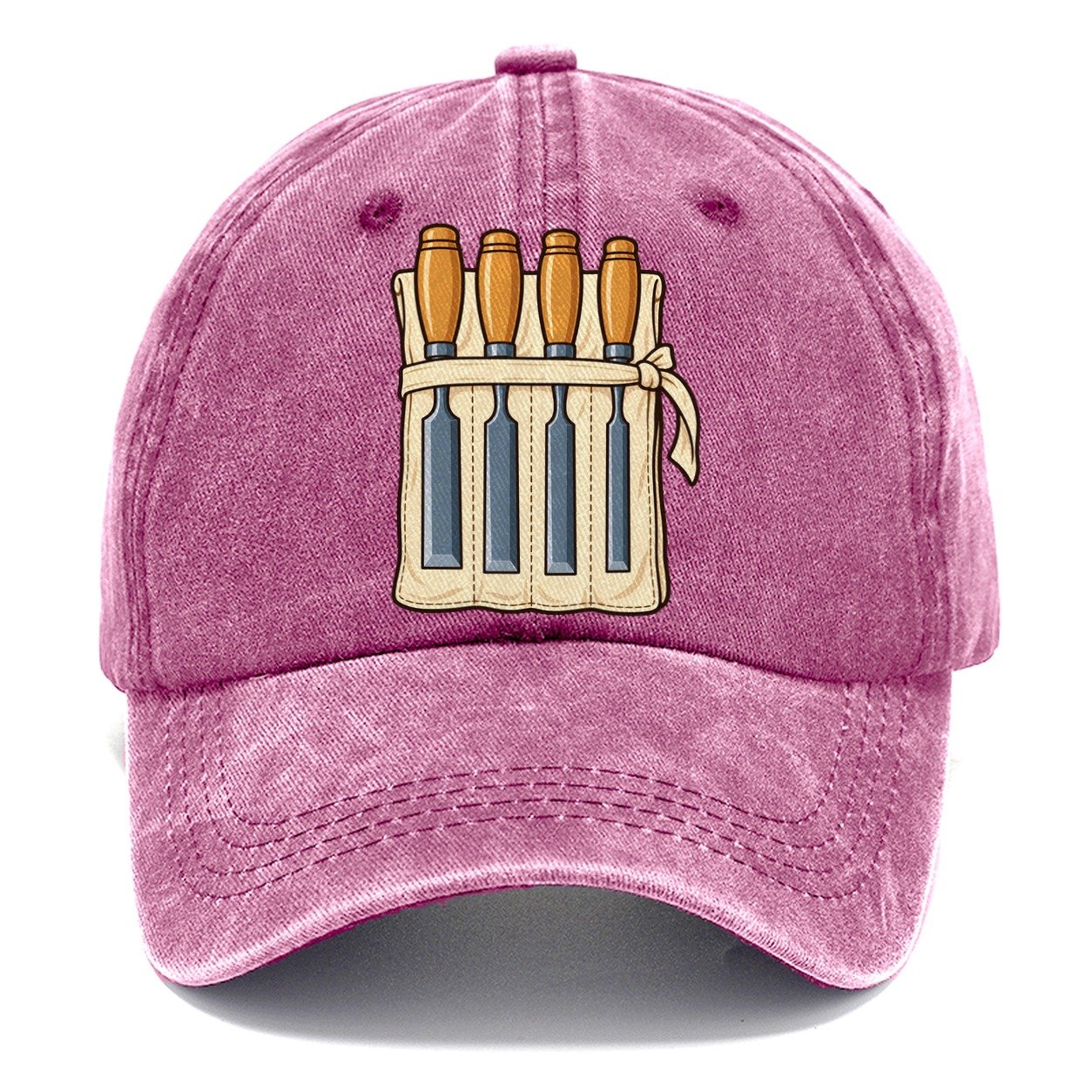 Chisel Roll Woodworking Classic Cap – Dusty Rose