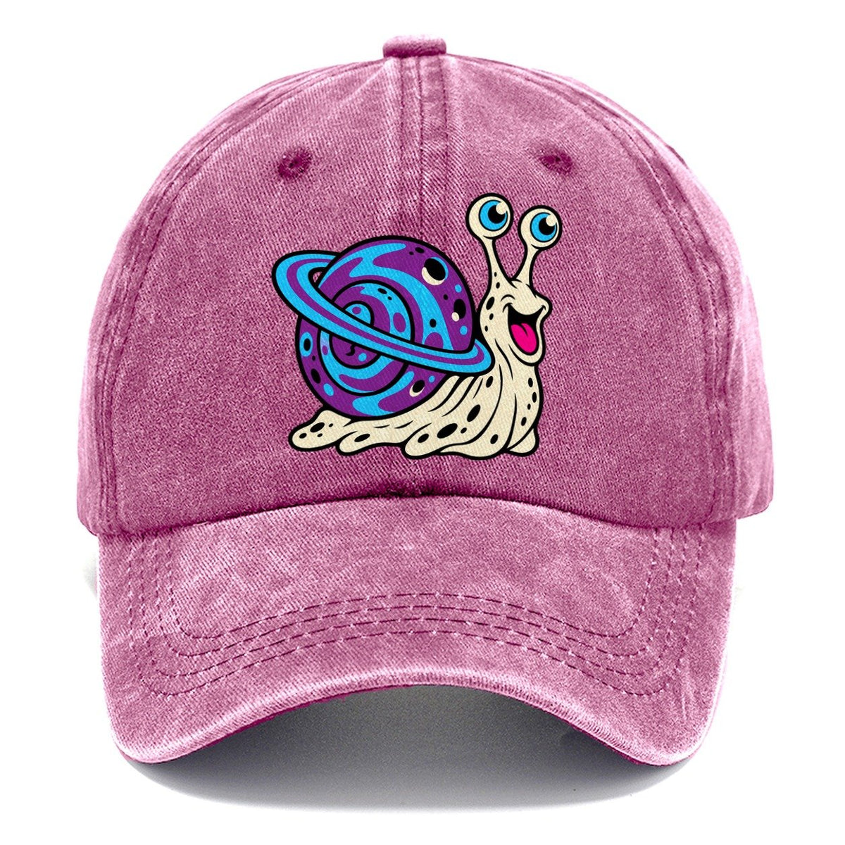 Snail Shell Planet Crazy Styles Classic Cap – Dusty Rose