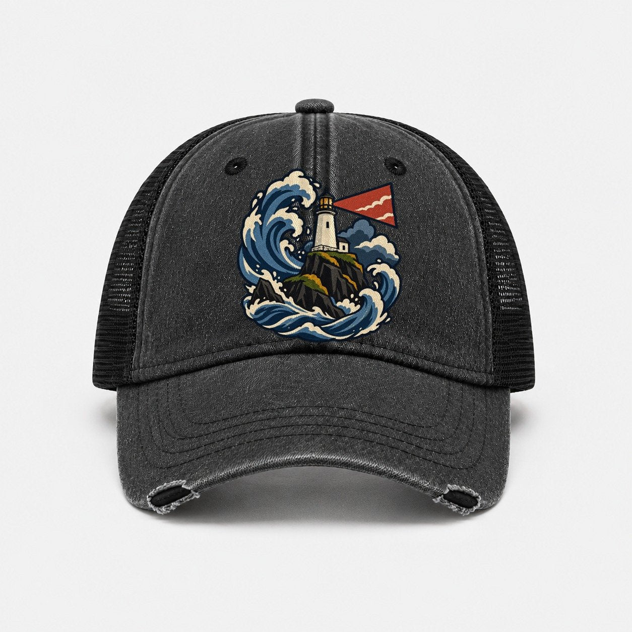 Black — front view
