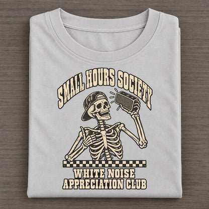 White Noise Small Hours Society Classic T-shirt – Grey