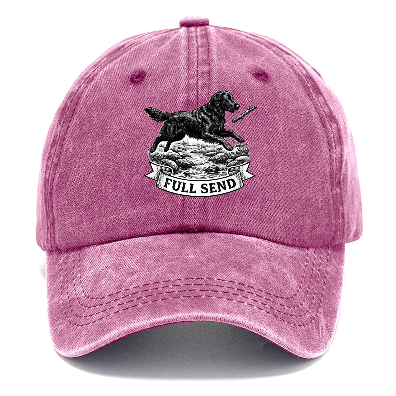 Full Send Classic Cap – Dusty Rose