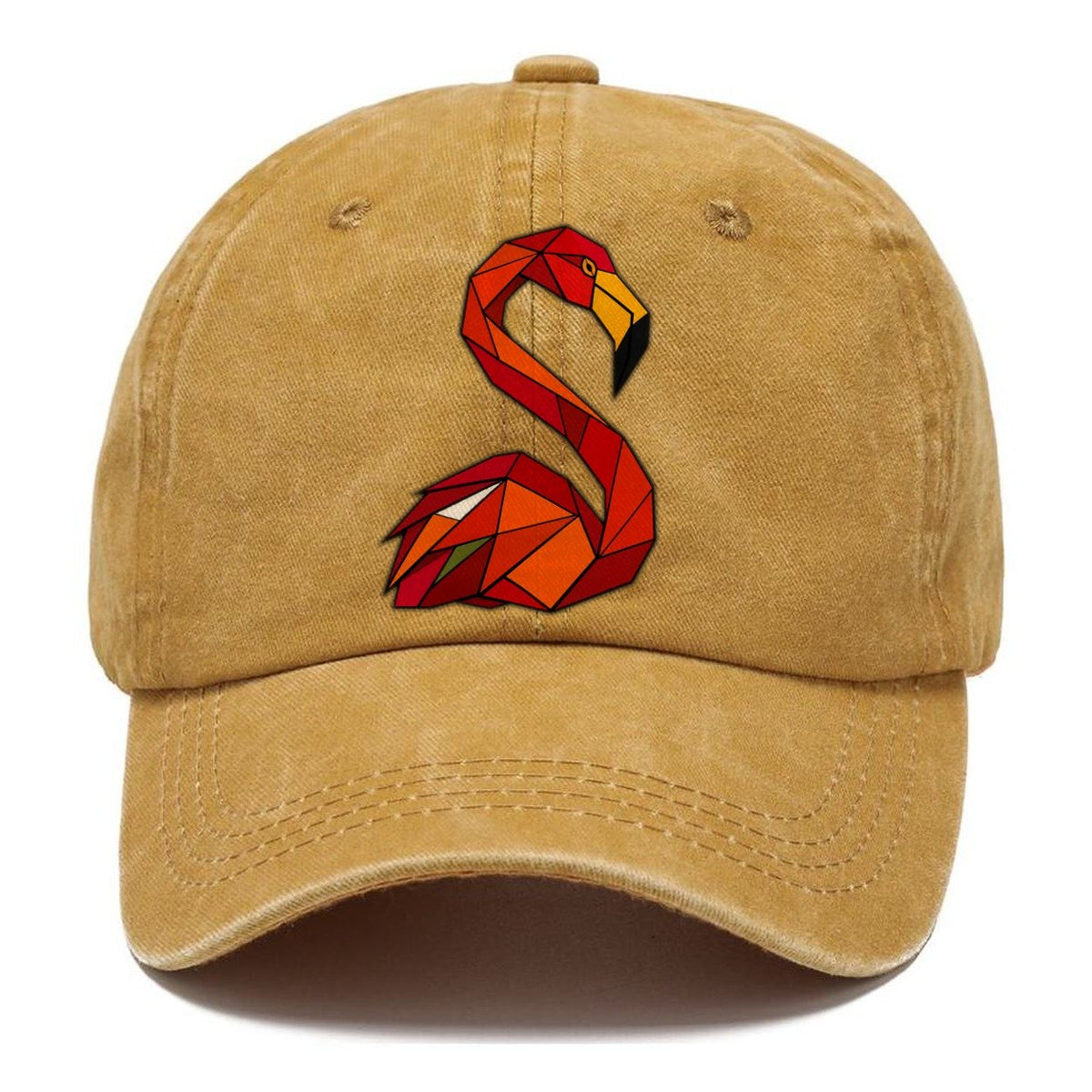 Flamingo Profile Long Neck Classic Cap – Golden Harvest