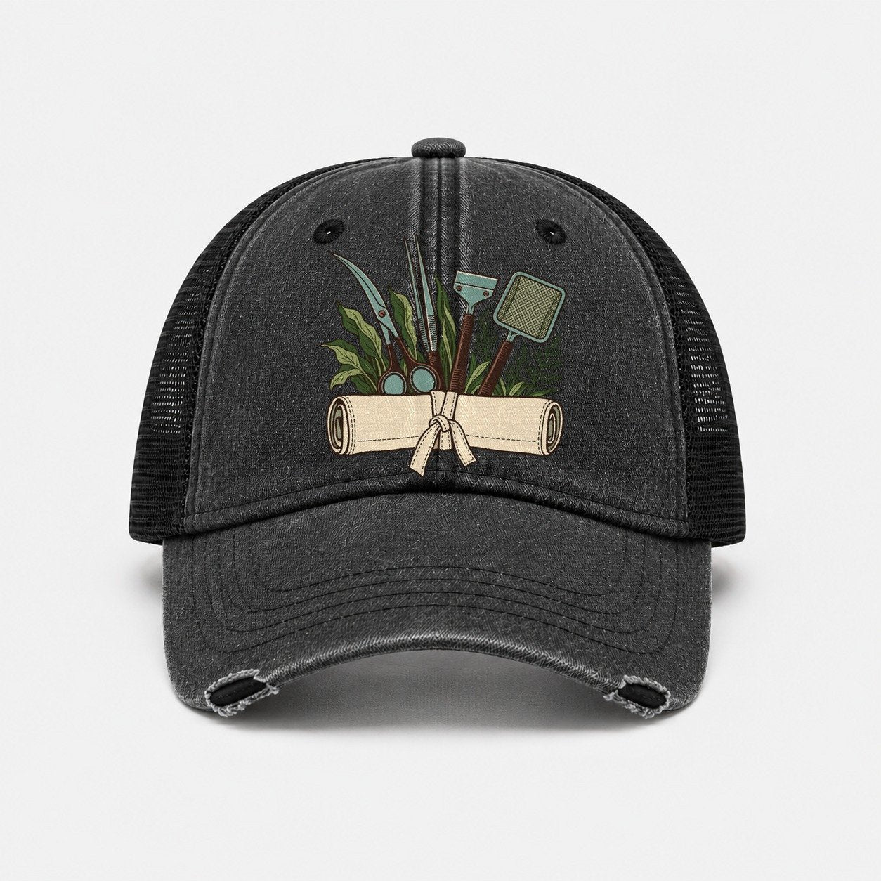 Black — front view